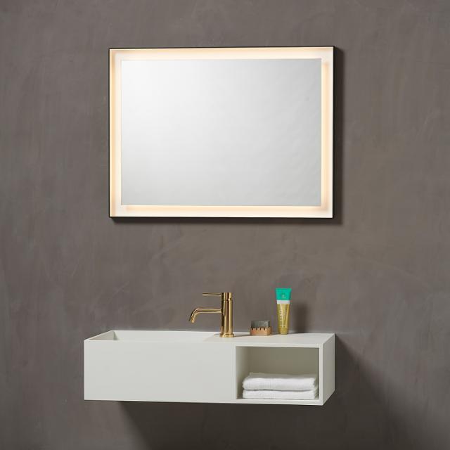 Mirrors with frame