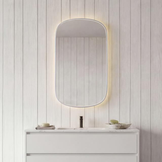 Bloom mirror 600x1000 mm Grey