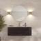 Sekvens wall lamp Brass