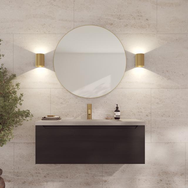 Sekvens wall lamp Brass