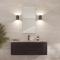 Sekvens wall lamp Brown brass