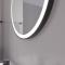 Nyborg mirror Ø600 mm Black