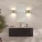 Refine mirror 450x900 mm Brass