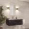 Refine mirror 450x900 mm Brass