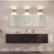 Refine mirror 550x1600 mm Brass