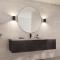 Refine mirror Ø1000 mm Black