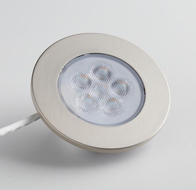 ID-LED spot MultiWhite® 12V Steel