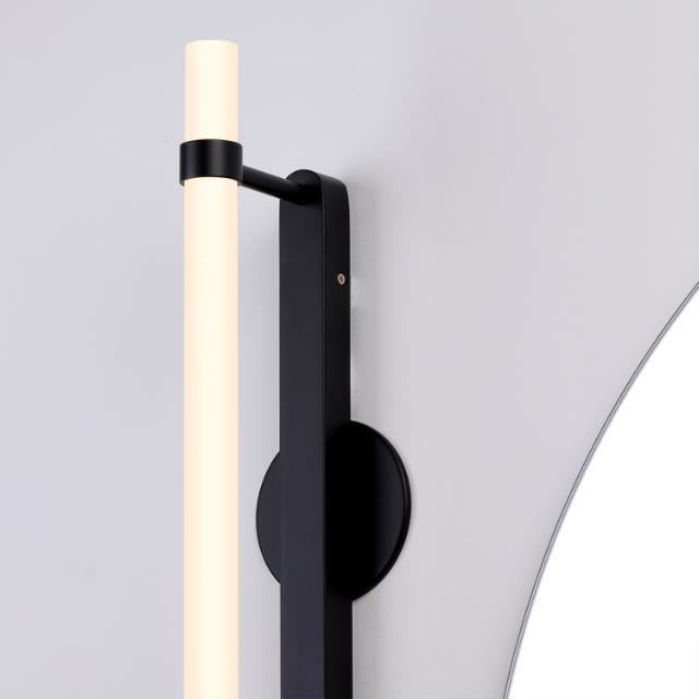 Katana wall lamp Black