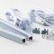 Sleek Recessed LED Profile 1500 mm Iron Grey 2-kit