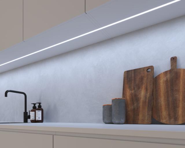 LEDconnect MultiWhite® 12V mounting kit Recess in 3000 mm