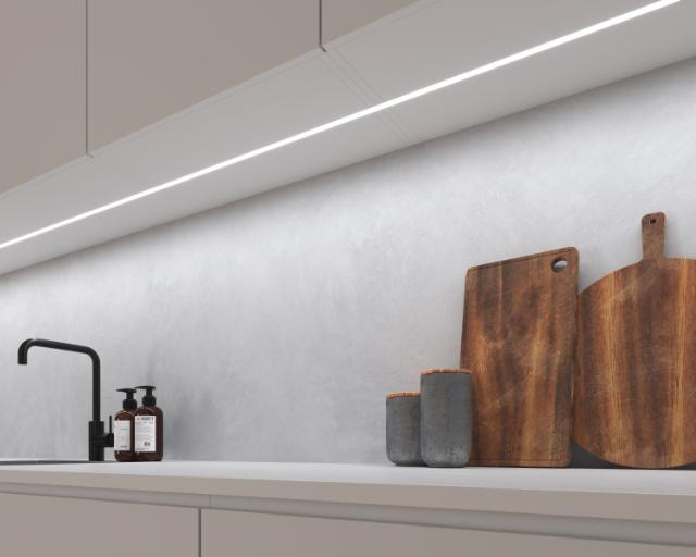 LEDconnect MultiWhite® 12V mounting kit Recess in 3000 mm