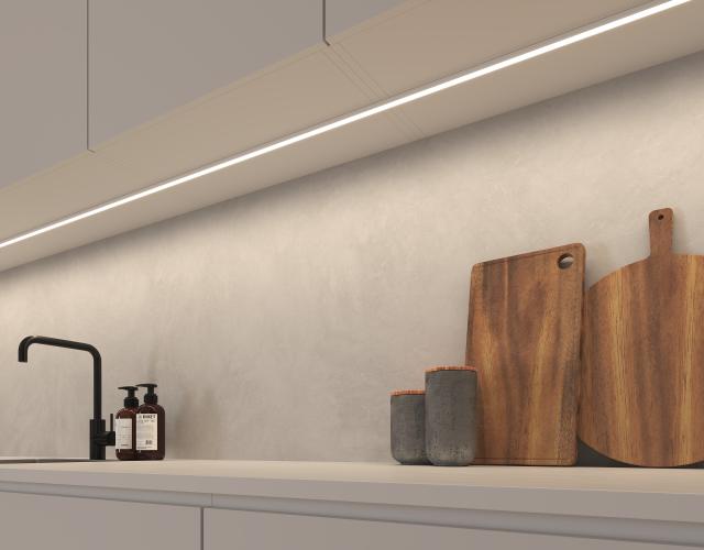 LEDconnect MultiWhite® 12V mounting kit surface 3000 mm