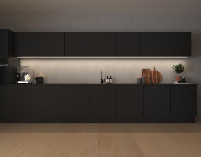 LEDconnect MultiWhite® 12V mounting kit surface 3000 mm